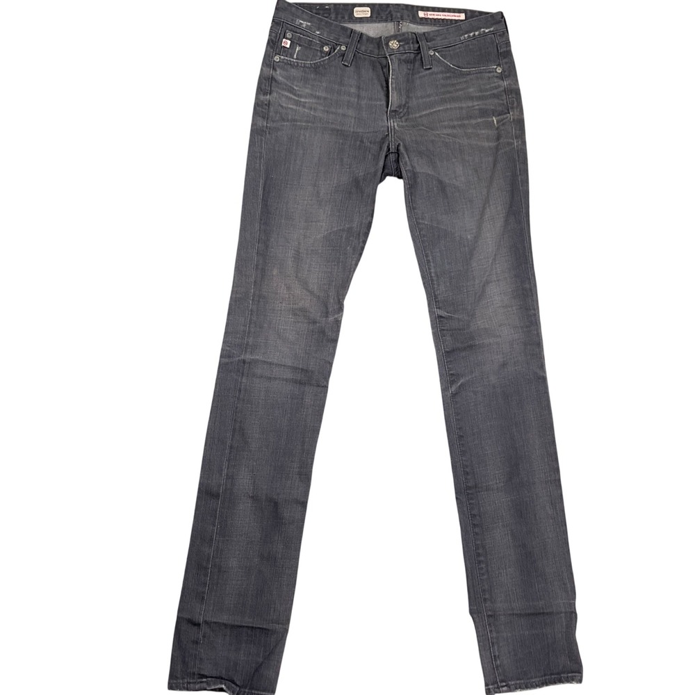AG Adriano Goldschmied Jeans Womens 27R Gray BW4679R Premiere Skinny Straight 80